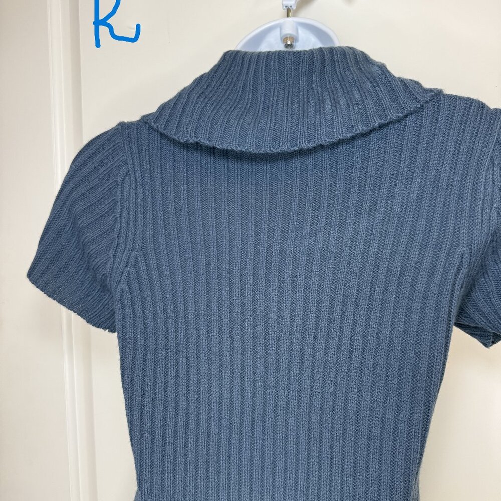 DEREK HEART Chambray color Bodycon Mini Dress Womens S - Picture 8 of 11